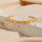 Golden Stardust Bangle Set