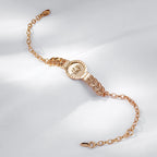 Laurel Coin Bracelet