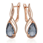Midnight Grace Drop Earrings