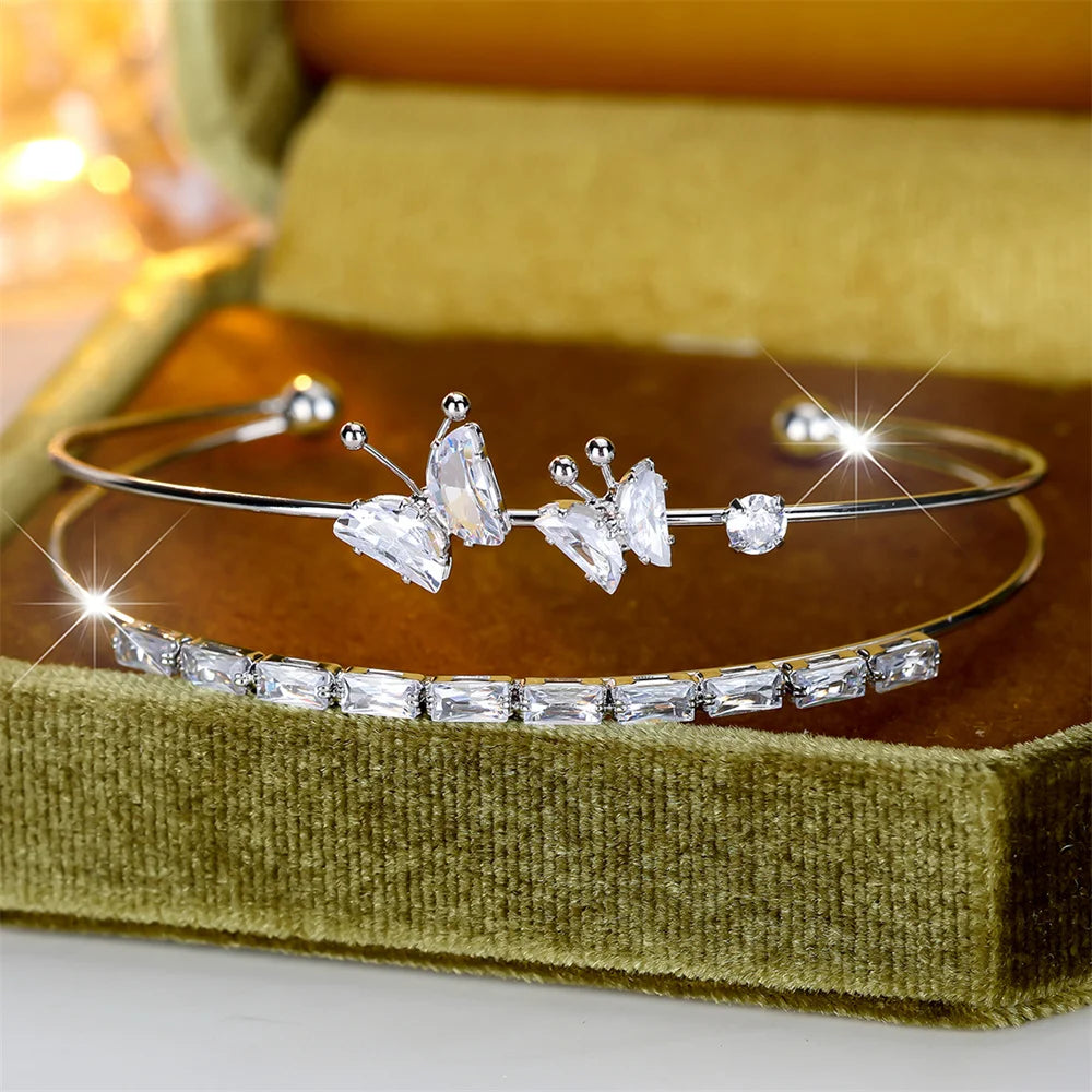 Crystal Flutter Bangle