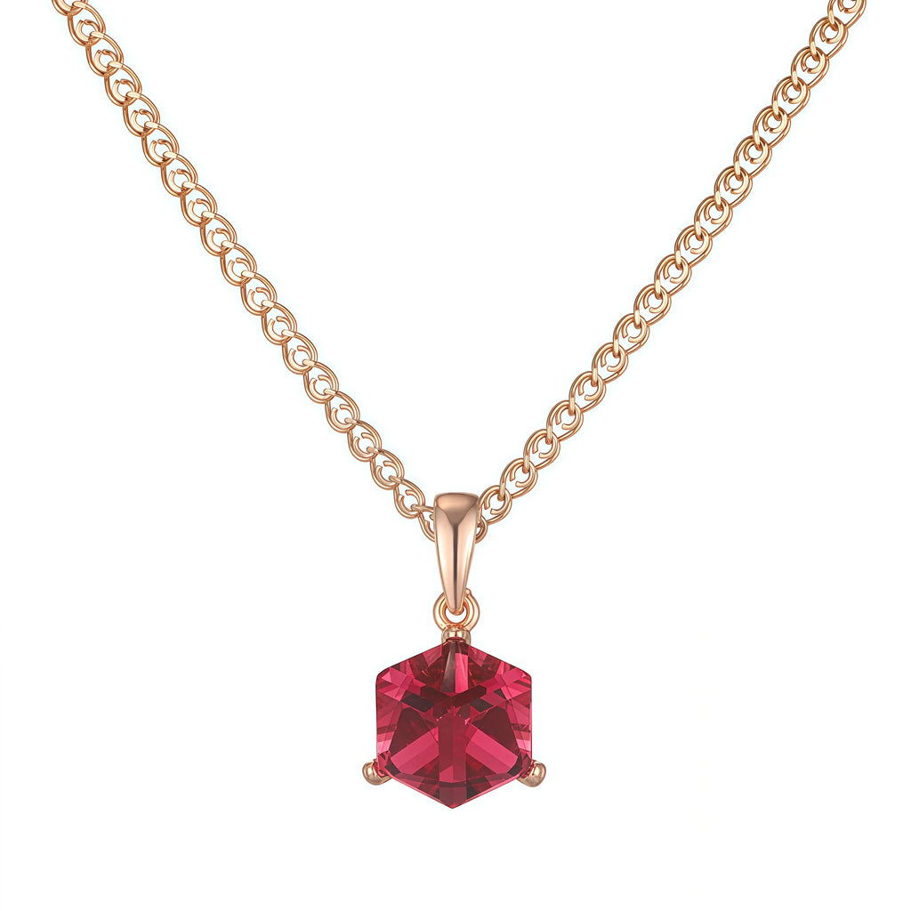 Crimson Glow Pendant
