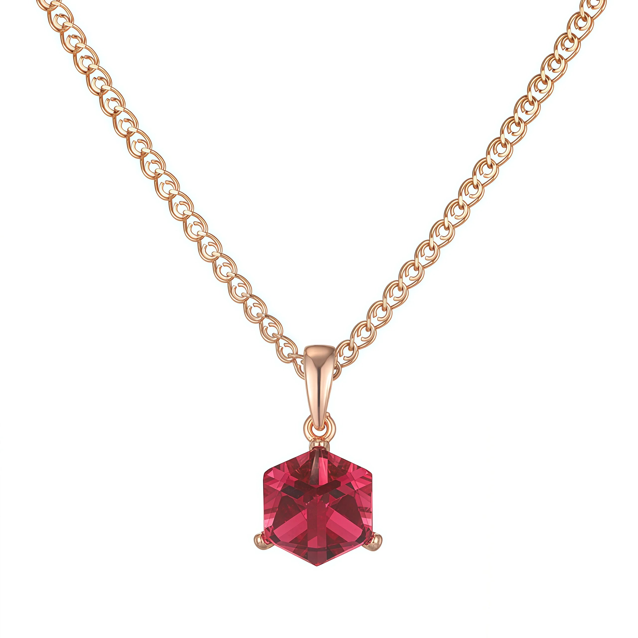 Crimson Glow Pendant