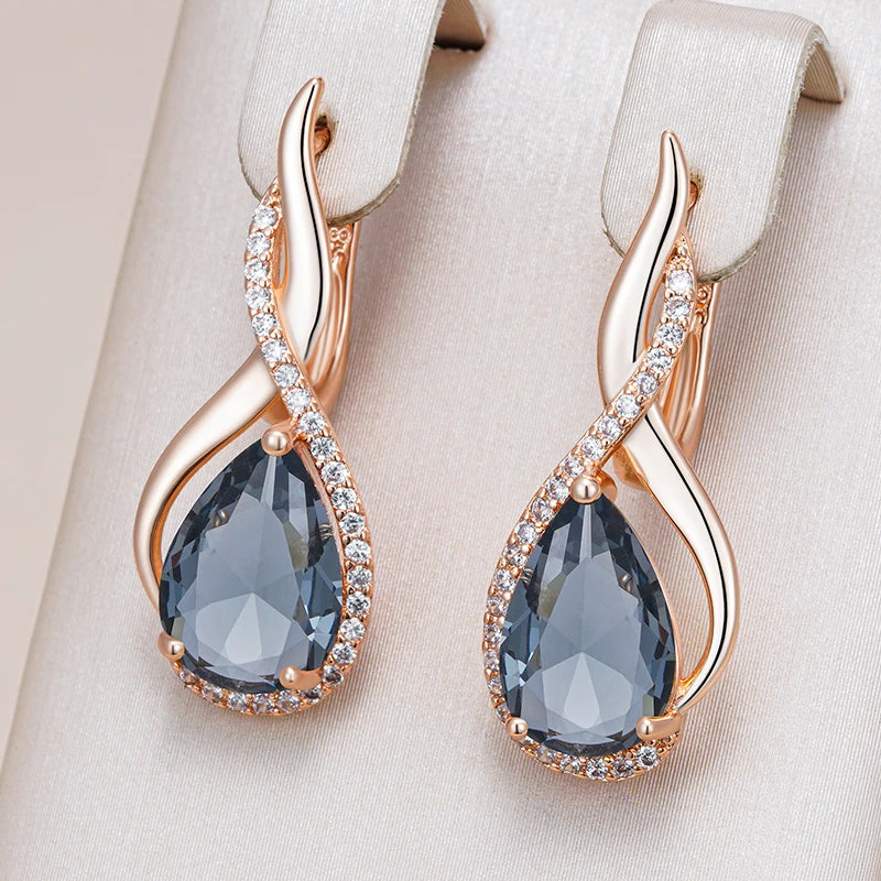 Midnight Grace Drop Earrings