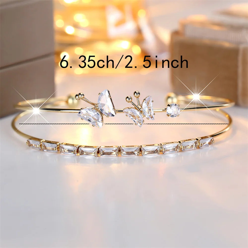 Crystal Flutter Bangle