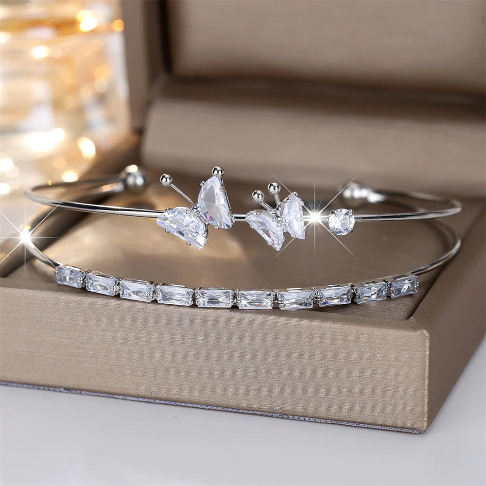 Crystal Flutter Bangle