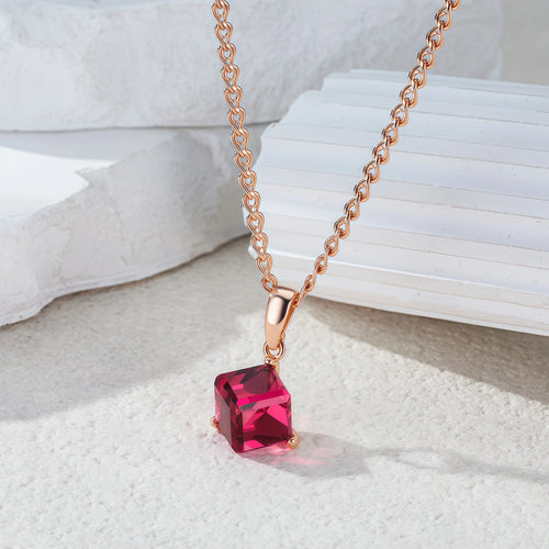 Crimson Glow Pendant