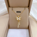 Lunara Butterfly Necklace