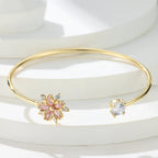 Petal Glow Open Cuff