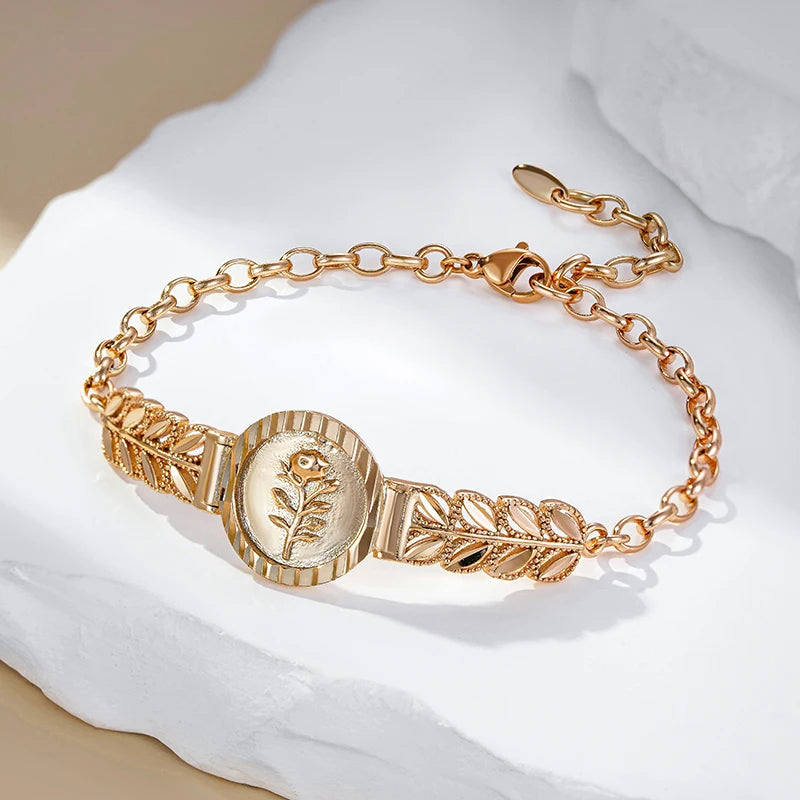 Laurel Coin Bracelet