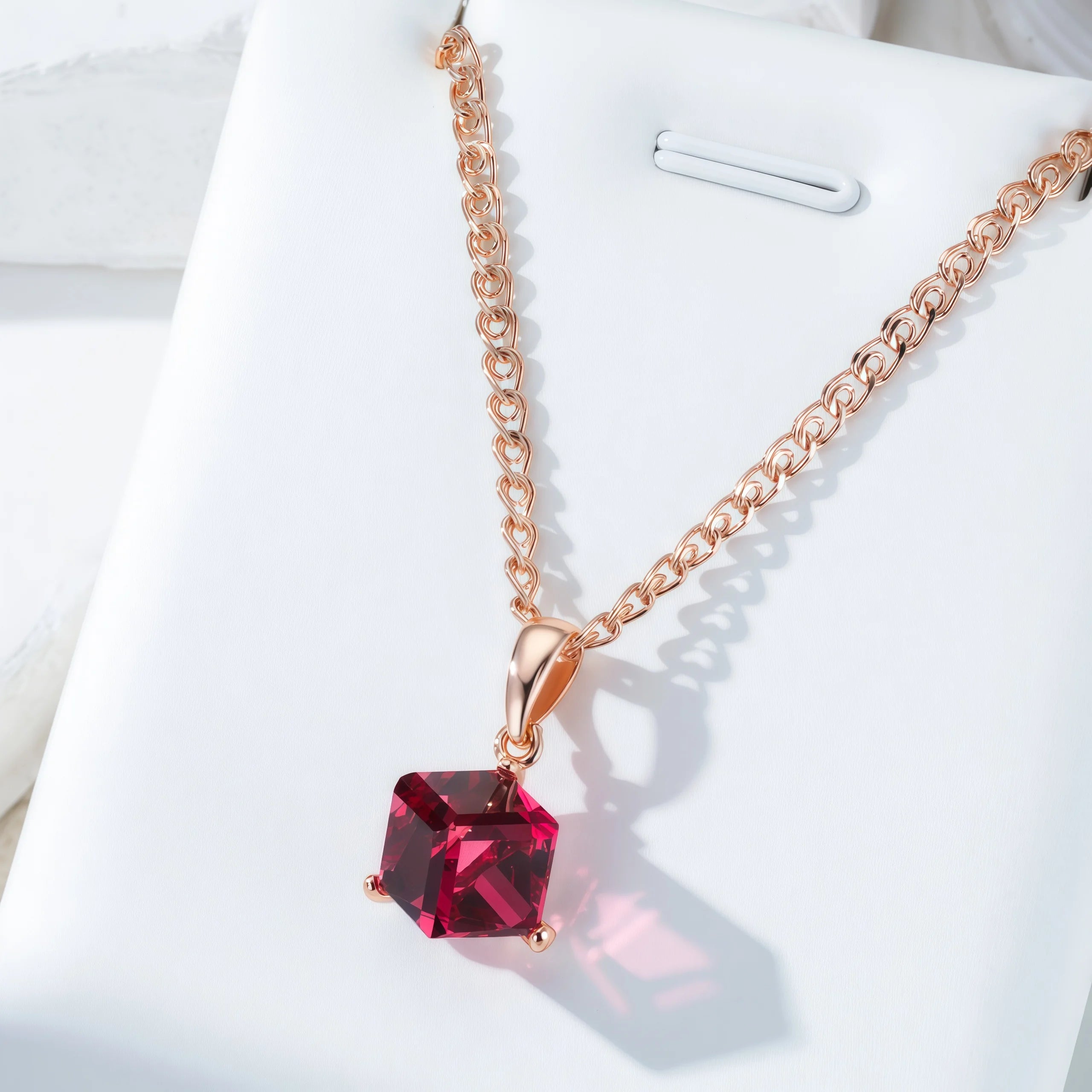 Crimson Glow Pendant