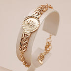 Laurel Coin Bracelet