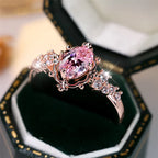 Royal Blush Oval Ring