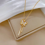 Lunara Butterfly Necklace