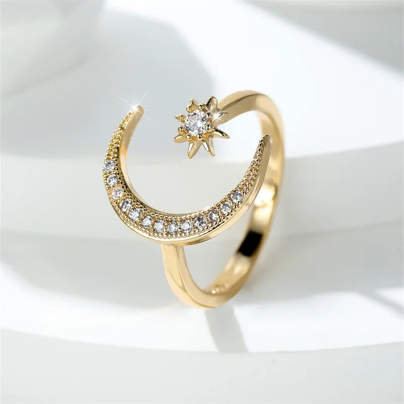 Moonveil Marquise Ring