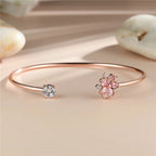 Petal Glow Open Cuff